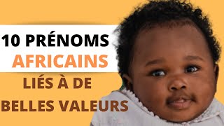 Prénom africain pour bébé associé à de belles valeurs [upl. by Skcirdnek321]