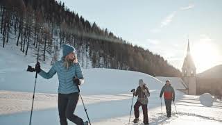 Schneeschuhwandern im Ahrntal  Ciaspolare in Valle Aurina  Snowshoeing in Ahrntal valley [upl. by Fauver]