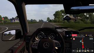 MercedesBenz W463 2012 G65 AMG  Fast Driving  Paskov to Utena  eurotrucksimulator2 ets2 [upl. by Aubree]