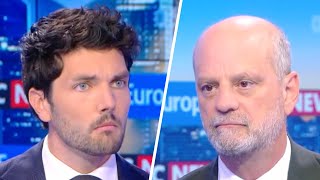 JeanMichel Blanquer  quotEMacron réussit souvent les choses difficiles et rate les plus facilesquot [upl. by Mauricio]