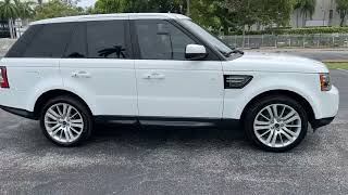 2013 Land Rover Range Rover Sport  Pompano Beach FL [upl. by Novihs]