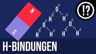 Wasserstoffbrückenbindung HBindung einfach erklärt [upl. by Adran]