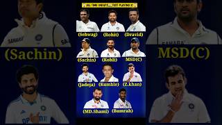 Rohit Sharma all time Australia🇦🇺Test Xi Vs My all time India🇮🇳 Test Xi😱 shorts cricket [upl. by Chip]