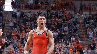 Cowboy Wrestling vs Iowa Full Broadcast 022419 [upl. by Aldwon]