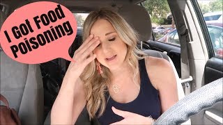 I GOT FOOD POISONING  A DAY IN THE LIFE VLOG  BRITTANI BOREN LEACH [upl. by Aigneis549]