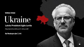 Latvia President Egils Levits discusses the growing fears among Baltic states Full Stream 325 [upl. by Ayamat]