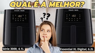 ✅ Qual é a MELHOR FRITADEIRA ELETRICA da Philips Walita Airfryer Digital Série 3000 vs Essential XL [upl. by Akehs]