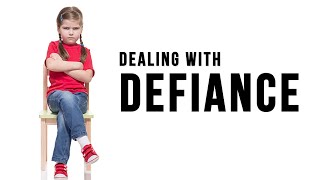 How to Handle a Defiant Child  Stop Back Talk [upl. by Emmye93]