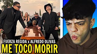 REACCIÓN Fuerza Regida y Alfredo Olivas  Me Toco Morir Video Oficial [upl. by Atterahs]