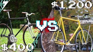 400 vs 1200 Fixed Gear Bikes  Is Spending More Worth It [upl. by Fablan930]