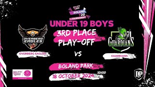 BOLAND T20 OVERBERG EAGLES VS GUARDIANS [upl. by Trisa]