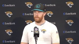 Jaguars CJ Beathard interview post Panthers win [upl. by Anier821]