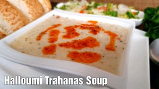 Trahanas Soup Recipe Hellimli Tarhana Çorbas Tarifi [upl. by Etnad]