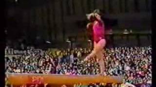 Ecaterina Szabo  1986 DTB Cup AA  Balance Beam [upl. by Gilbertson42]