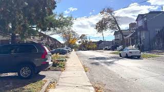 Toronto Walks Cedarvale Backstreets Shaw St and Liberty Village [upl. by Zurkow]