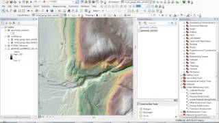 v45 creating a geomorphic map in ArcMap [upl. by Adnert386]