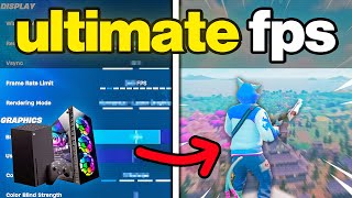 The BEST Fortnite Chapter 6 Settings Guide for FPS BOOST amp ZERO INPUT DELAY Full Optimization [upl. by Einwahr]