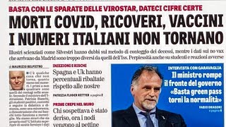 Prime pagine dei giornali di oggi 23 gennaio 2022 Rassegna stampa Quotidiani nazionali italiani [upl. by Enyedy]