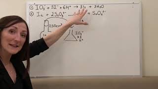 ALevel Chemistry Sodium Thiosulfate and Iodine Titrations [upl. by Iredale900]