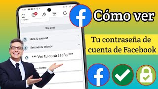 Cómo averiguar mi contraseña de Facebook Nuevo proceso [upl. by Ecnarretal319]