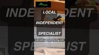 Kitchen Cabinet Refacing Best In DenverBoulder Colorado Cabinet Refacing reface kitchen [upl. by Itnavart]