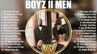 Boyz II Men Greatest Hits  RampB Music  Top 10 Hits of All Time [upl. by Candice469]