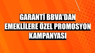 Garanti BBVAdan yeni kampanya Emekli maaş promosyonu kaç TL oldu [upl. by Edric]