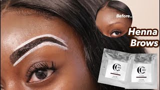 Step By Step Tutorial for Dyotics Henna Brows [upl. by Iak]