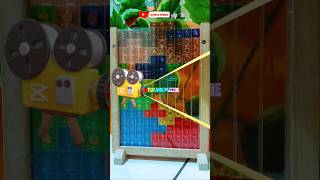 PLAYING COLORFULL ASMR TETRIS GAME PUZZLE BLOCK PART 323334asmr tetrisgame satisfying [upl. by Konyn]