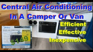 Central Air Conditioning in a Camper Van [upl. by Nixon]