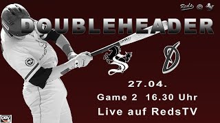 Baseball Bundesliga 2024 Stuttgart Reds vs Haar Disciples Spiel 2 [upl. by Palocz641]