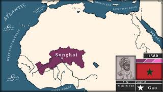 Songhai Empire  Every Years [upl. by Zondra]