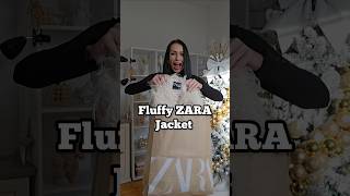 White Zara Jacket zarajacket zara fashionhaul whitejacket winterjacket trendyoutfits [upl. by Narret751]