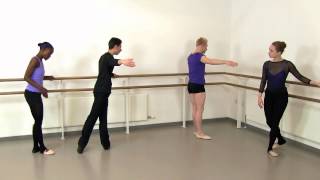 Rond de Jambe exercise demonstration  Adult Ballet Class with Glauco Di Lieto [upl. by Lehte]