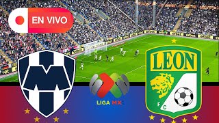 ⚽EN VIVO MONTERREY VS LEON  Mexican Liga BBVA MX 2024  eFootball PES 21 Simulation [upl. by Tyne296]