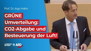 GRÜNE Umverteilung CO2Abgabe und Besteuerung der Luft [upl. by Nedgo]