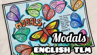 Modalsmodals in english grammartlmmodals projectmodal chartmodal verbsmodal tlmenglish tlm [upl. by Reede]