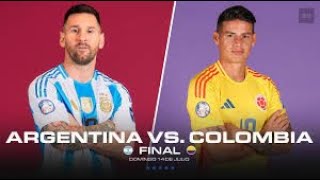 FINAL ARGENTINE vs COLOMBIE [upl. by Namrej456]