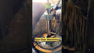 Spur Gear Machining process [upl. by Labotsirc]