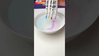 Painting Hacks with Acrylic Markers shorts painting art [upl. by Ameyn]