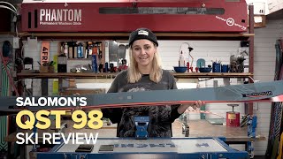 Salomons QST 98 Ski Review [upl. by Itnavart]