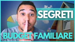 Il SEGRETO per un BUDGET FAMILIARE perfetto [upl. by Lorou373]