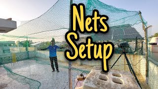 How to do cricket NET SETUP at your HOME in lowest 💰 Budget in 2025 [upl. by Nive]