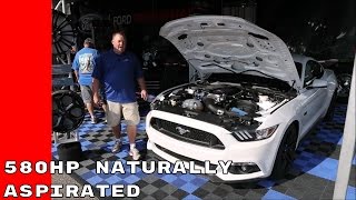 Naturally Aspirated 580HP prototype 5 2 Coyote based Aluminator XS [upl. by Gareri]