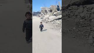 Gaza children lose their homes lebanon nigeria gaza hamas indonesia israel youtubeshorts [upl. by Amarillis]