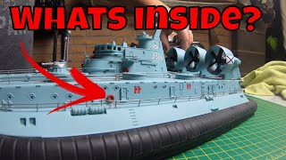 Whats inside a 200 RC Hovercraft HGC201 Zubrclass Worlds biggest Hovercraft [upl. by Ahsineg]