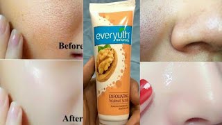 How to Use Face Scrubs  Everyuth ScrubHow to Apply Face Scrub at Home Hindi [upl. by Ihsorih]