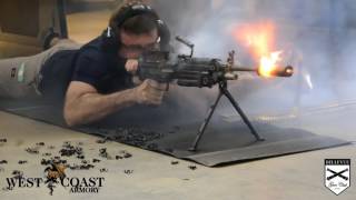 700 round nonstop burst through an M249 SAW [upl. by So820]