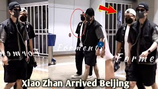 Love finally Win Xiao Zhan Arrived back to Beijing Fans Go Wild As Wang Yibo Came to welcome him [upl. by Bram]