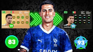 DLS 2024 BUYING amp MAXING  JOAO CANCELO  Dream League Soccer 2024🥶🔥 [upl. by Airrotal296]